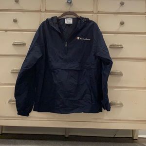 Navy blue Champion hoodie